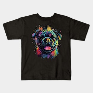 Pug Dog Lover Dog Owner Dog Mother Dog Dad Kids T-Shirt